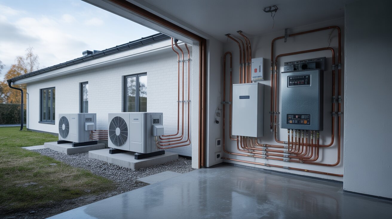 Installera eller byta vattenpump värmepump